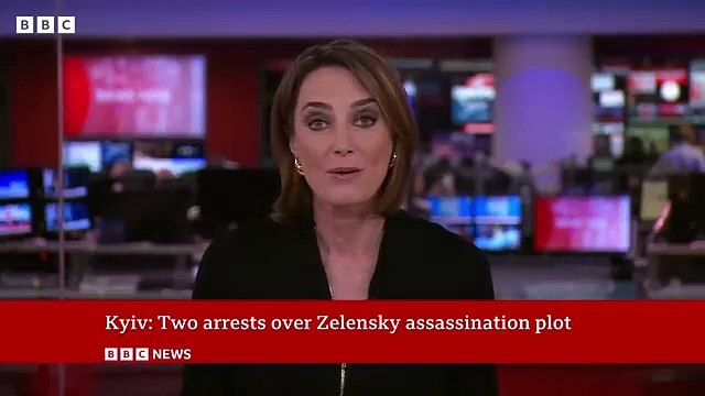 BBC Latest News Russian plot to kill Volodymyr Zelensky foiled, Kyiv says