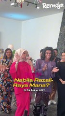 Nabila Razali Nyanyi LIVE Lagu 'Raya Mana? '