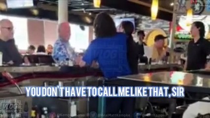 UNSEEN Footage from the restaurant that Ric Flair says he was kicked out of