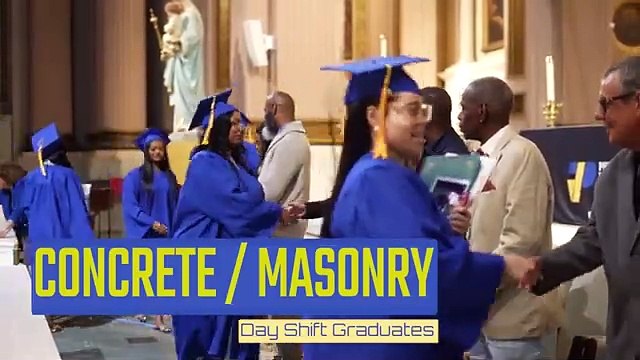 Philadelphia Trade School Graduation: Celebrating Concrete Framing and Masonry Program Graduates