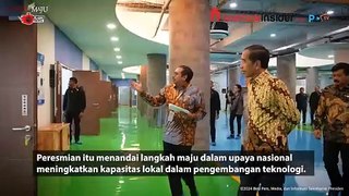 PRESIDEN JOKOWI RESMIKAN INDONESIA DIGITAL TEST HOUSE, DORONG PENGUATAN INDUSTRI TEKNOLOGI LOKAL