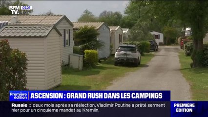 Les campings font le plein pour ce long week-end de l'Ascension