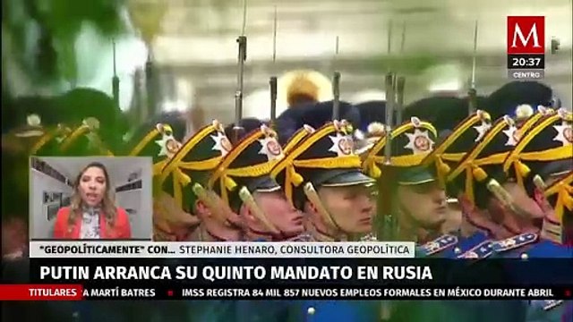 Vladimir Putin inicia su quinto mandato en Rusia | Geopolíticamente