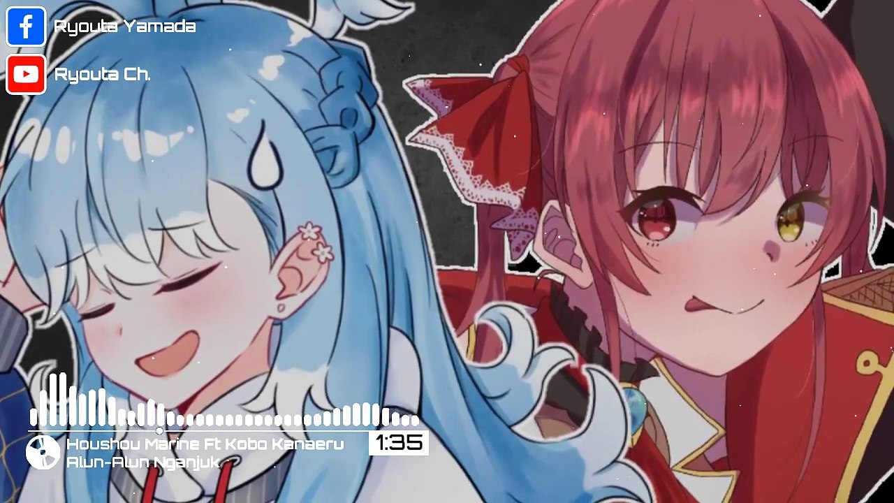 Houshou Marine Ft Kobo Kanaeru _ Alun Alun Nganjuk __ Ai Cover