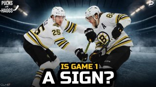 Is an IMPRESSIVE Game 1 a Sign of Things to Come for Bruins? | Pucks with Haggs
