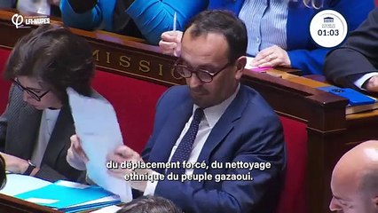 Rafah  Si vous ne voulez pas être complice, vous devez agir ! - Sébastien Delogu  #QAG