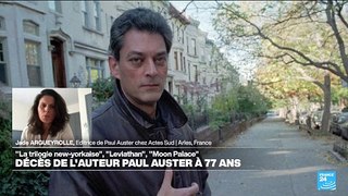 Décès de l'auteur Paul Auster à 77 ans