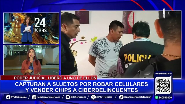 Santa Anita: liberan a sujeto que fue detenido vendiendo chips de celulares robados