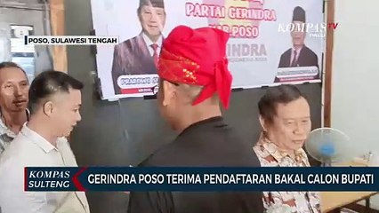 Gerindra Poso Terma Pendaftaran Bakal Calon Bupati