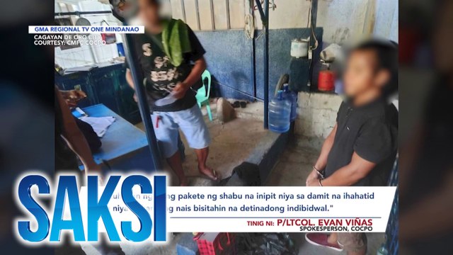 Lalaking bibisita sa tiyuhing nakakulong, nahulihan ng pakete ng hinihinalang shabu | Saksi(Originally aired May 7, 2024)