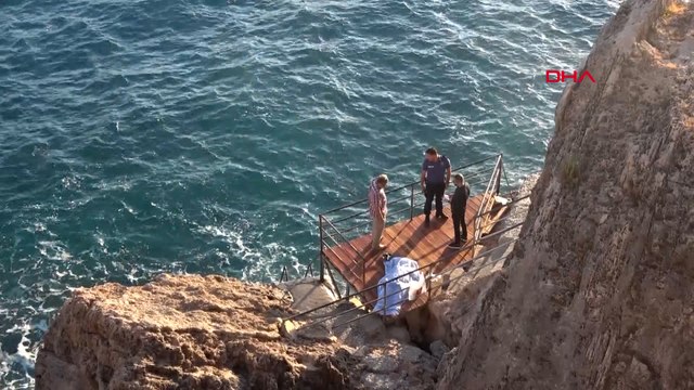 Tatil için geldiği Antalya'da denizde boğuldu