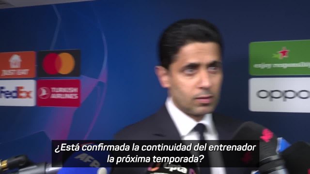 Al-Khelaifi y la continuidad de Luis Enrique: ¿Qué clase de pregunta es esa?