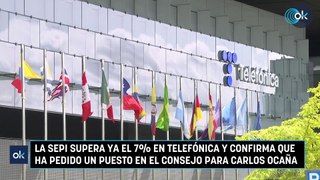 La SEPI supera ya el 7% en Telefónica y confirma que ha pedido un puesto en el consejo para Carlos Ocaña