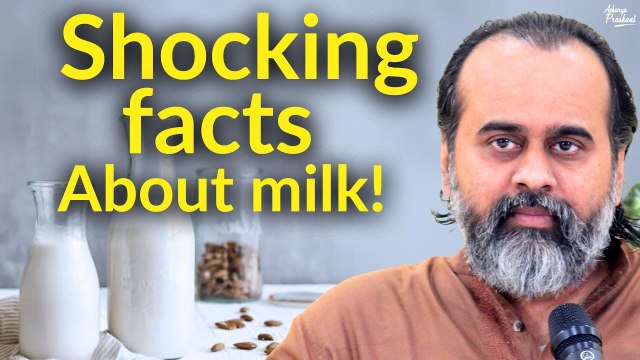 Shocking facts about milk! || Acharya Prashant, on veganism (2017)