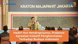 Hadiri HUT Hendropriyono Prabowo Apresiasi Inisiatif Penghormatan terhadap Budaya Indonesia