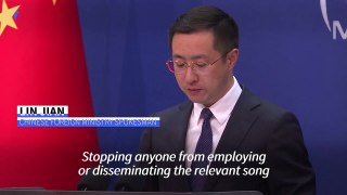 China says Hong Kong protest song ban 'necessary measure'