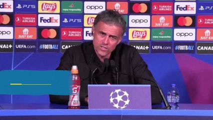 Luis Enrique, sobre la eliminación del PSG: "Es muy importante saber perder"