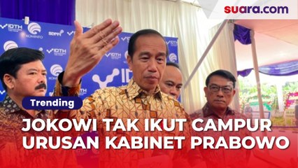 Klaim Tak Ikut Campur, Jokowi Tak Masalah Prabowo Tambah Kementerian Jadi 40 Pos?