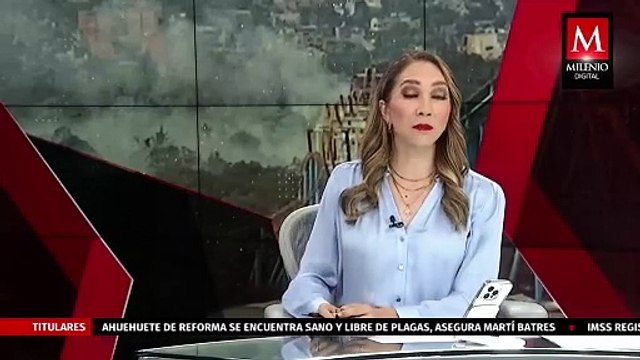 Cuerpo de bomberos controla incendio cerca de Six Flags en Tlalpan