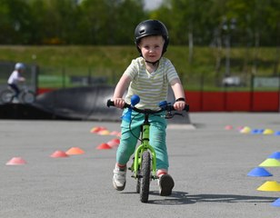 Family fun at Cycle Three Sisters
