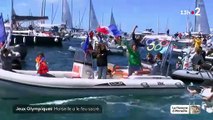 Flamme olympique: La parade maritime pour l'arrivée de la flamme olympique à Marseille a débuté - Plus de 150.000 personnes sont attendues sur le Vieux-Port - Vidéo