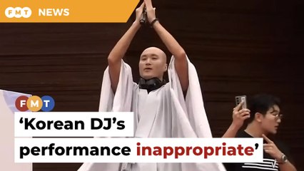 Buddhist group slams Korean DJ’s monk getup in KL club