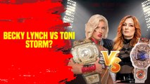 AEWs Toni Storm fought WWE's Becky Lynch, who would win