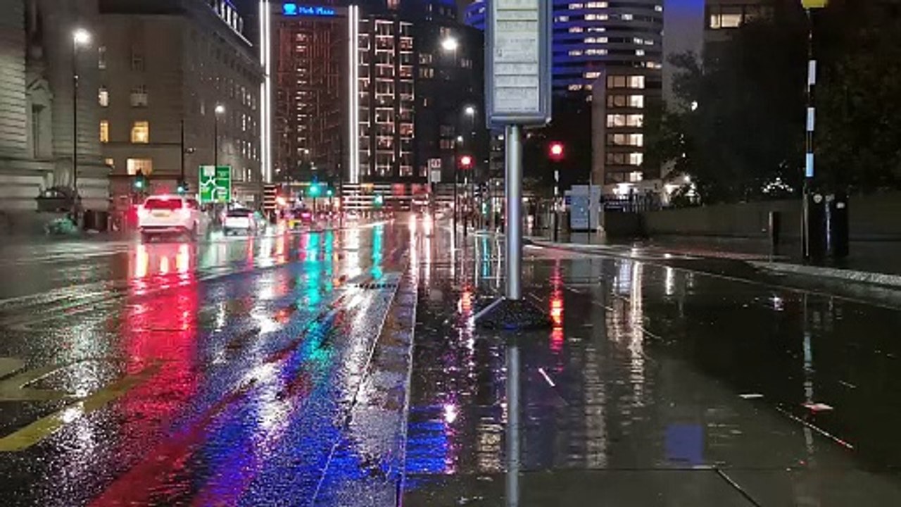 Rain in London