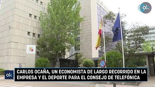 Carlos Ocaña, un economista de largo recorrido en la empresa y el deporte para el Consejo de Telefónica