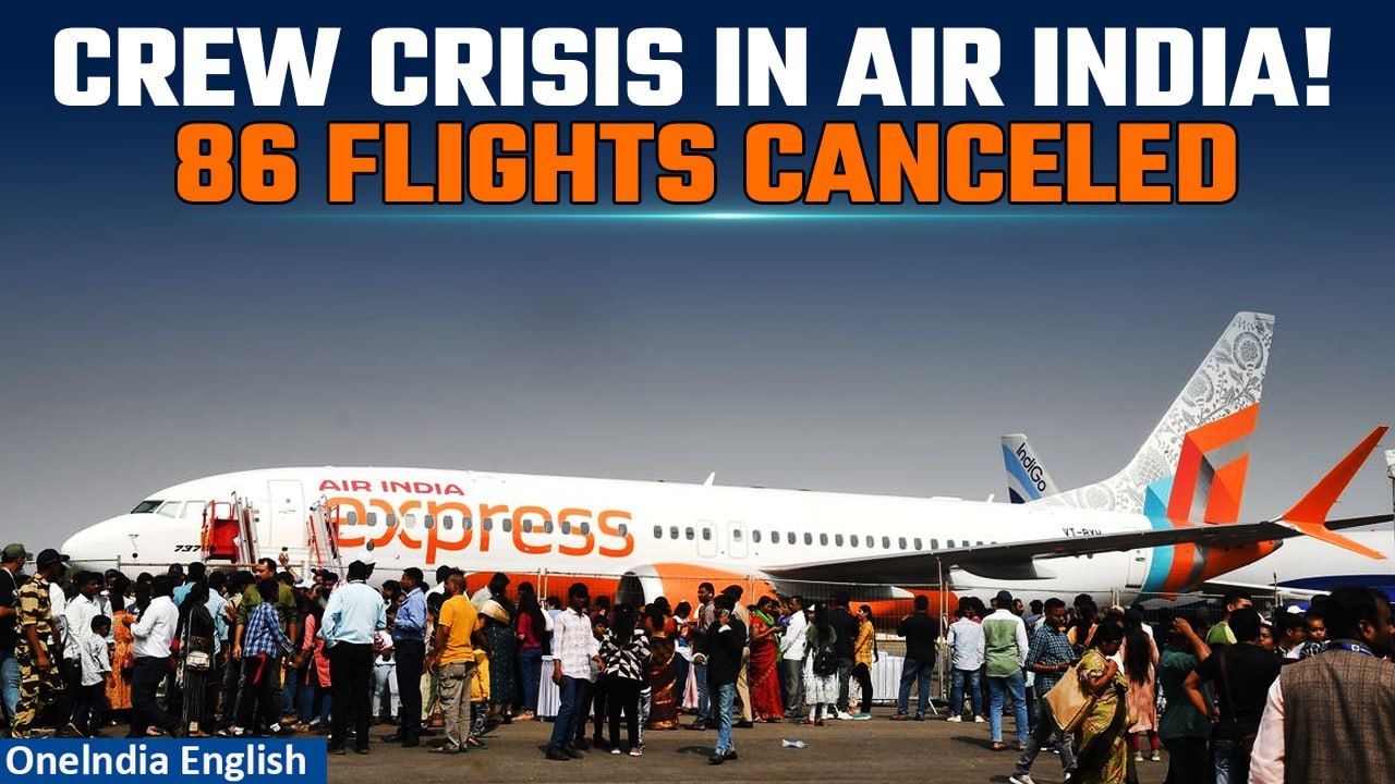 Air India Suffers Major Setback as Crew Stages Mass Sick Leave, 86 Flights Canceled; Several Delayed