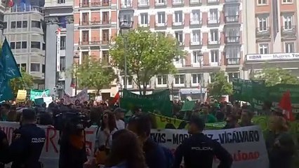Protesta del Profesorado Frente al Ministerio de Educación ✊ - thumbnail