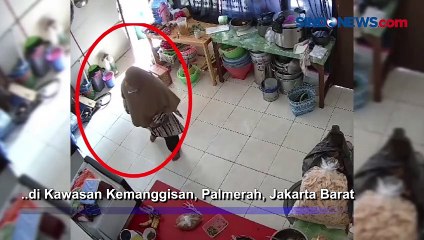 Nekat Masuk Warung yang Tutup, Emak-Emak Gasak Duit dan Dua HP di Jakarta Barat