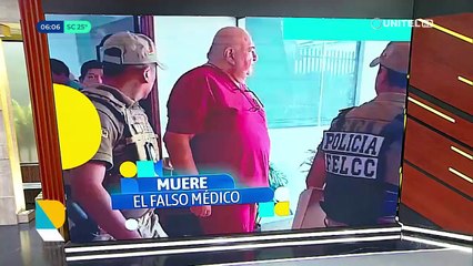 ​Muerte de falso médico: El arma la introdujo la pareja de Gosen y se habría autolesionado, dice Régimen Penitenciario
