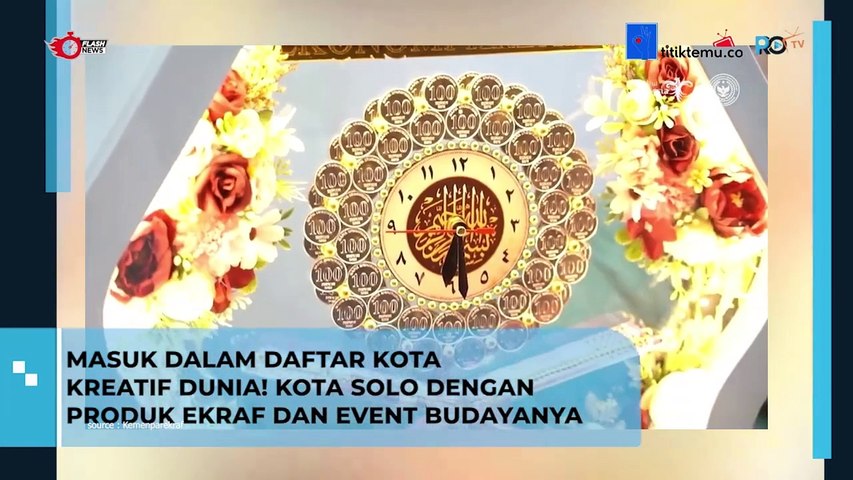Tingkatkan Citra Sebagai Kota Budaya, Solo Masuk Daftar Kota Kreatif Dunia,