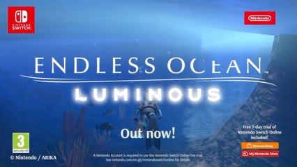 Endless Ocean Luminous Official Launch Trailer