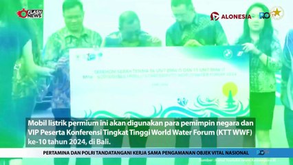 Kolaborasi Bersama, Kemensetneg Terima 51 Unit Sedan BMW untuk Perhelatan KTT WWF 2024