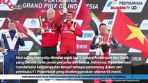 RUSTY WYATT, PEMBALAP DEBUTAN MENANG F1 POWERBOA DANAU TOBA 2024