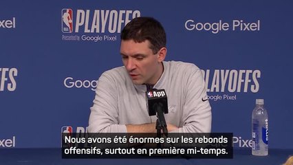 OKC - Daigneault ravi de la performance contre les Mavs : "C'était énorme"