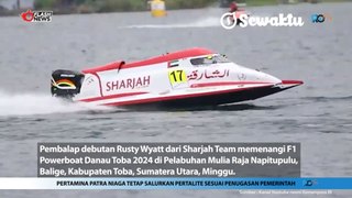 Pembalap Debutan F1 Powerboa Bernama Rusty Wyatt Berhasil Jadi Juara Pada Danau Toba 2024