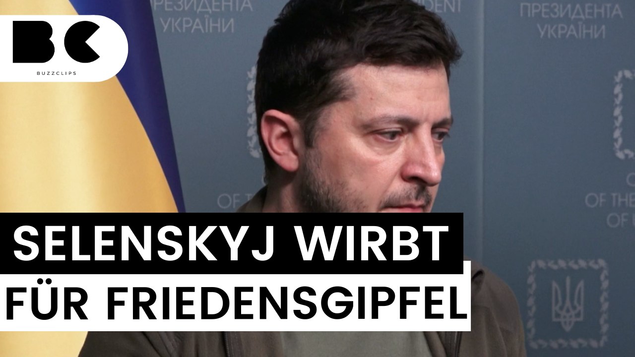 Selenkyj betont wichtigkeit von friedensgipfel!