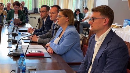 Konferencja prasowa PiS w Radomsku