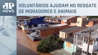 Imagens exclusivas do bairro de Humaitá no Rio Grande do Sul