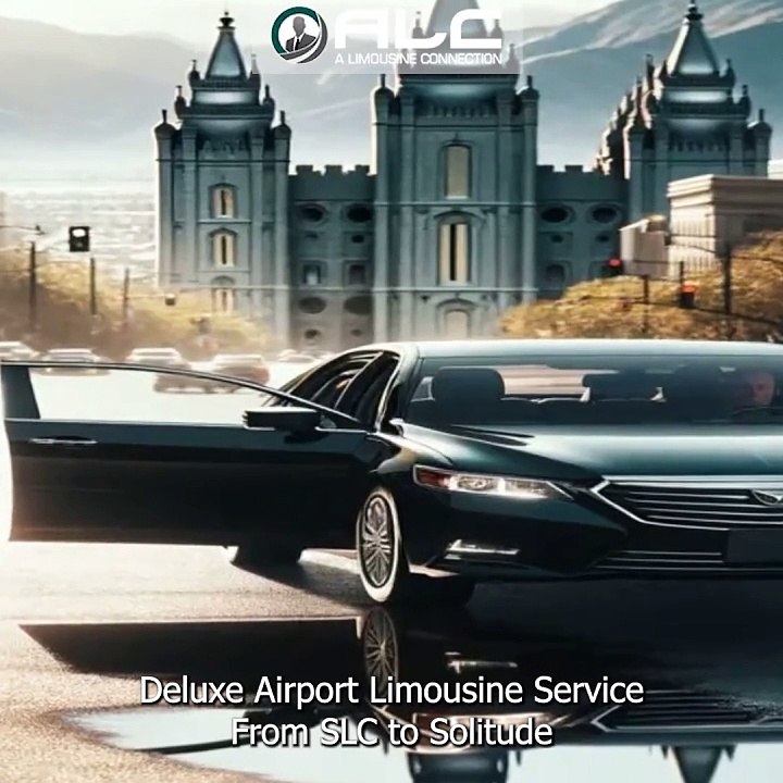 Deluxe Airport Limousine Service From SLC to Solitude