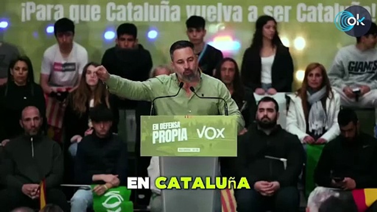 Vox empapela Gerona con carteles en árabe: «Estás en España, hombres y mujeres tienen los mismos derechos»