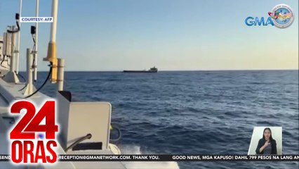 Tanker sa dagat, tinarget ng mga missile; pagsasanay sa pagpigil sa pagdaong ng kalaban | 24 Oras