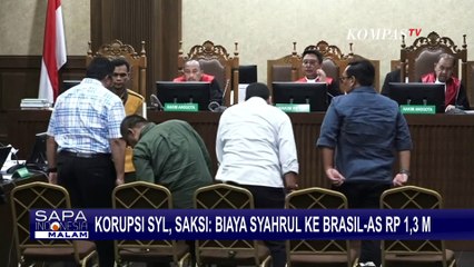 Kasus Korupsi Eks Mentan, Saksi Sebut Biaya SYL ke Brasil-AS Rp 1,3 Miliar