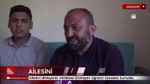 Gaziantep'te ailesini dinledi, 9 kişinin öldüğü kazadan kurtuldu