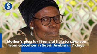 Mother's plea for financial help to save son from execution in Saudi Arabia in 7 days