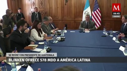 Download Video: Estados Unidos ofrece 578 mdd a América Latina para asistencia humanitaria migratoria