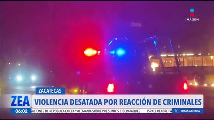 Los operativos son los causantes de la reacción violenta en Zacatecas: David Monreal